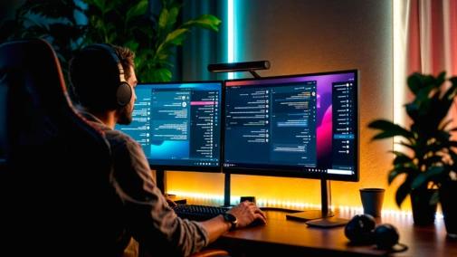 IT development illustration